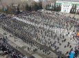 2000 мужчин одновременно станцевали кара жорга в Кокшетау (ВИДЕО)