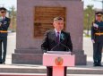 Нурымбет Сактаганов почтил память Народного героя Сагадата Нурмагамбетова