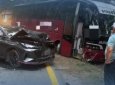 11 человек пострадали в ДТП с автобусом туристов по дороге в Бурабай