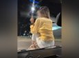 Пассажирка ехала на капоте авто в Семее (ВИДЕО)