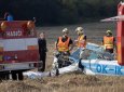 Самолет разбился через секунды после взлета в Чехии