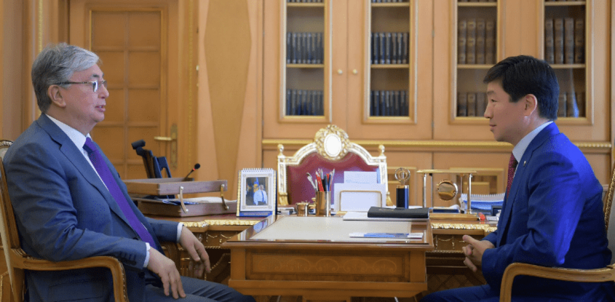 Касым-Жомарт Токаев принял Бауыржана Байбек