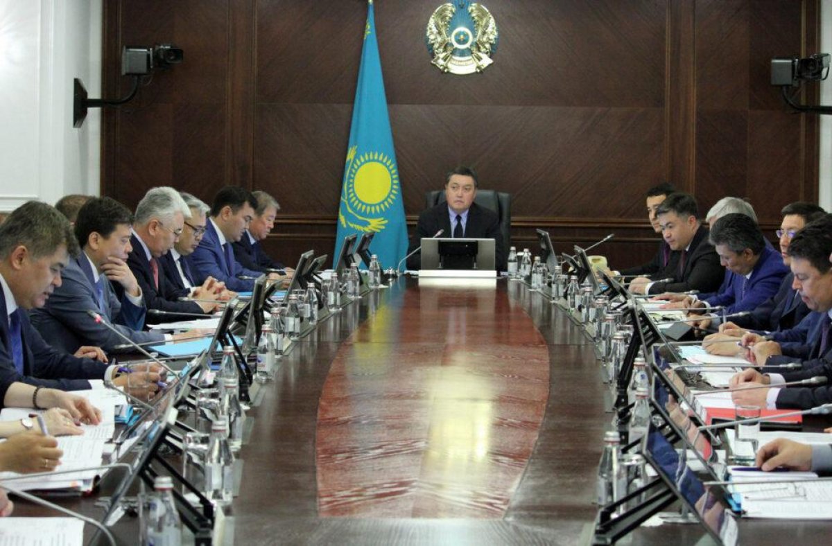 Кредиты, помощь многодетным семьям и жителям Арыси - о чем шла речь на заседании Кабмина