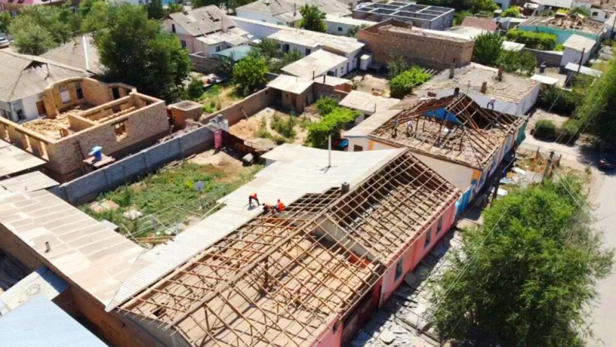 Обстановка на улицах Арыси стабилизировалась