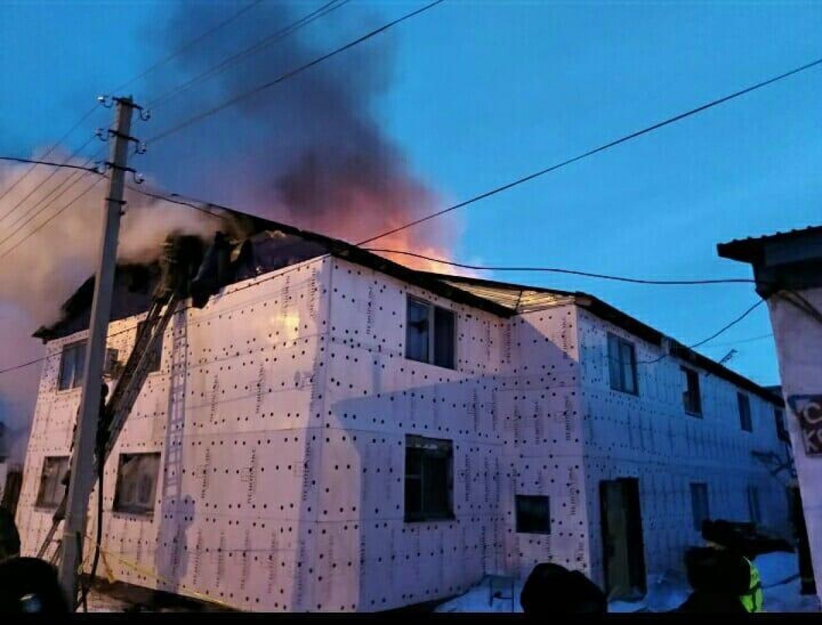 Три раза предупреждали: общежитие горело на окраине Нур-Султана