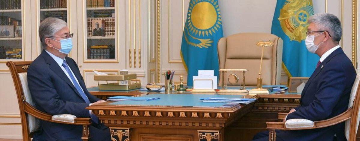Токаев ознакомился с развитием Жанаозена