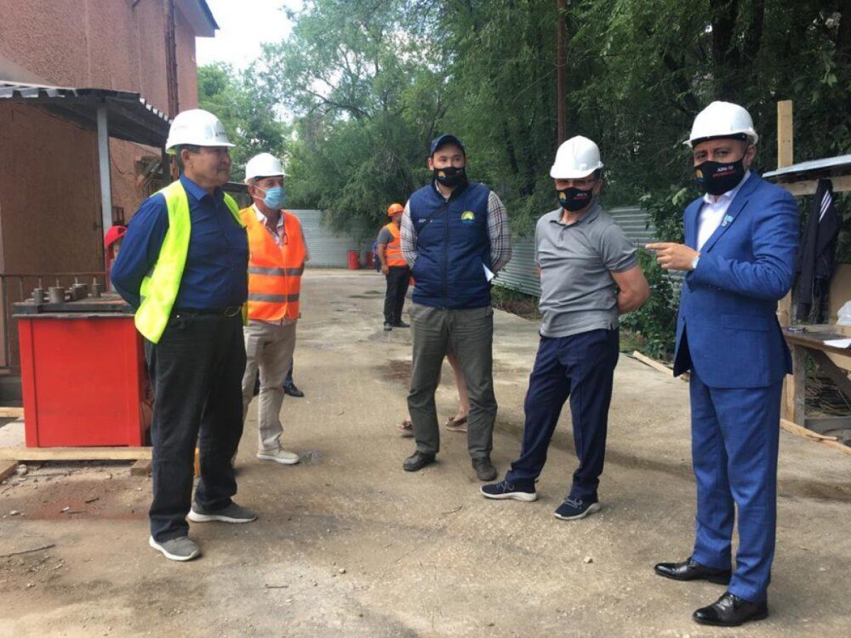 Мониторинговая группа «Nur Otan» проверила социальные объекты в Алматы