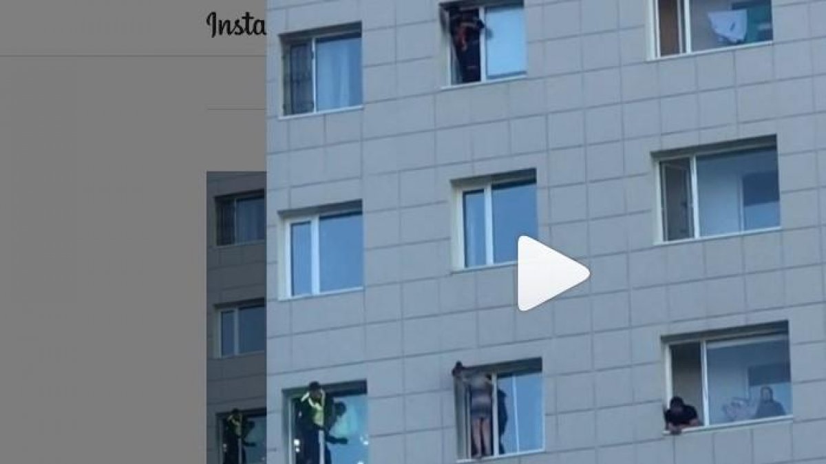Мужчина и женщина прыгнули из окна восьмого этажа в Нур-Султане
