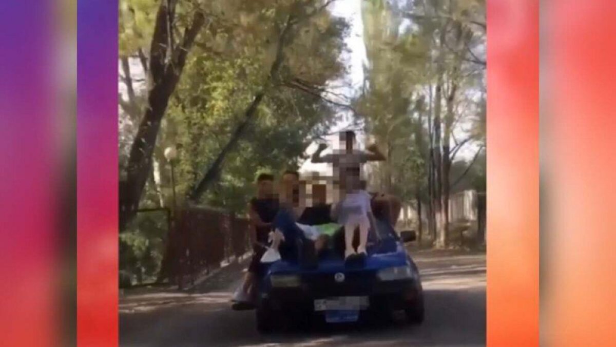 Посадили пассажиров на капот: нарушителей ПДД наказали в Жамбылской области