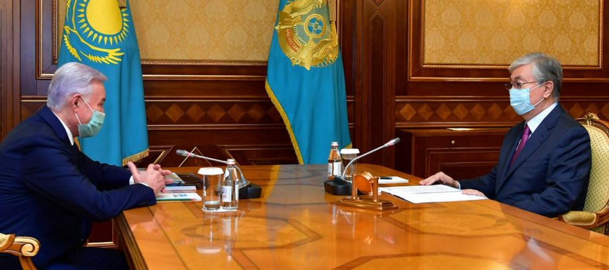 Токаеву доложили о лечении больных коронавирусом в Национальном научном медцентре