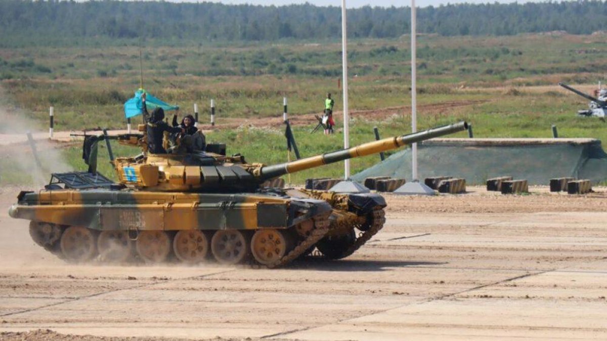 Казахстанские танкисты финишировали вторыми в индивидуальной гонке