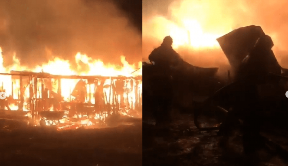 Крупное крестьянское хозяйство сгорело в ВКО