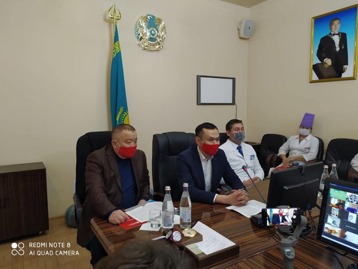 Кандидаты в депутаты от партии НПК встретились с медработниками Кокшетау