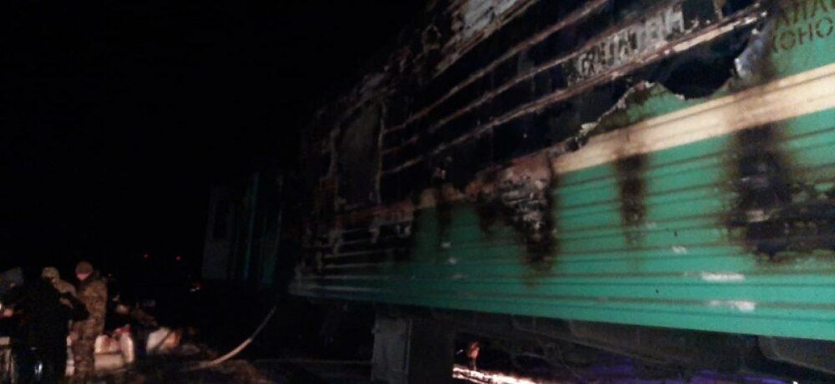 В поезде Мангышлак - Актобе загорелся вагон: пострадавший ребенок находится в тяжелом состоянии