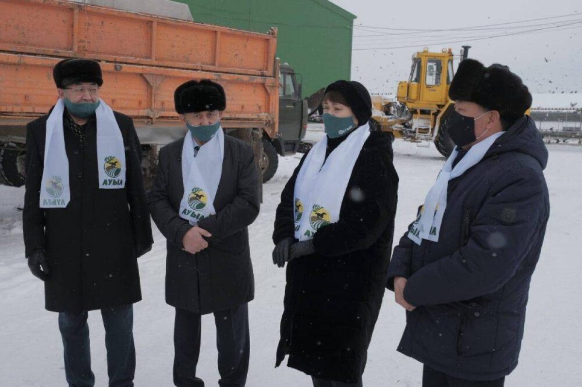 Кандидат от партии «Ауыл» встретилась с крестьянами Карагандинской области