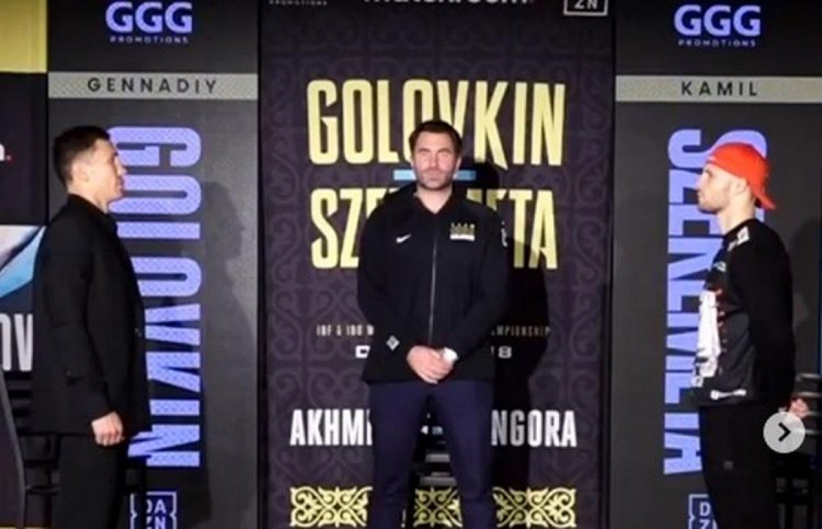 Головкин и Шеремета встретились лицом к лицу, но не совсем