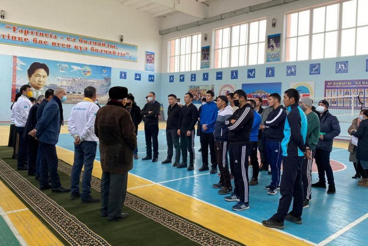 В селах Мангистауской области при поддержке Nur Otan построят больше 100 спортплощадок