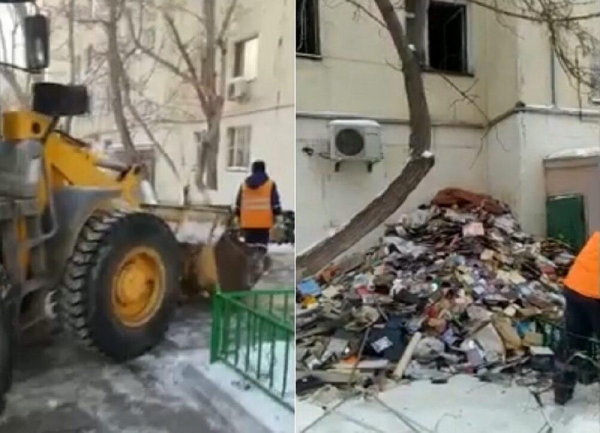 Астанчанин превратил свою квартиру в свалку