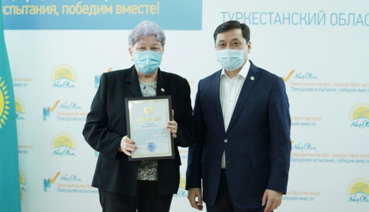 Жители Туркестана пополнили ряды Nur Otan