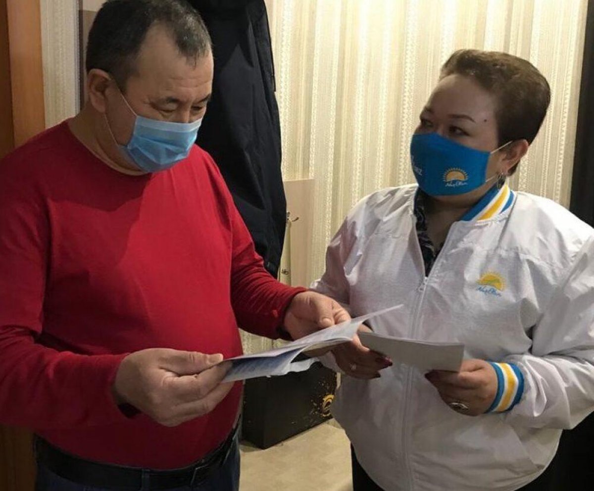 Кандидат в депутаты рассказала о планах Nur Otan развивать бизнес в Костанайской области