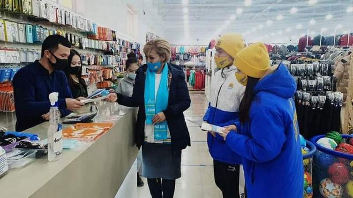 Нуротановцы рассказали жителям района в Мангистау, как они помогут малому и среднему бизнесу