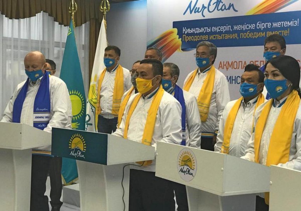 Три тысячи обращений получили члены Nur Otan в Акмолинской области за время агитации
