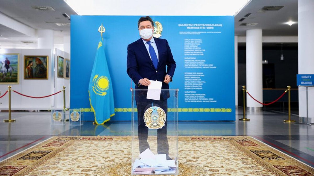 Мамин проголосовал на парламентских выборах