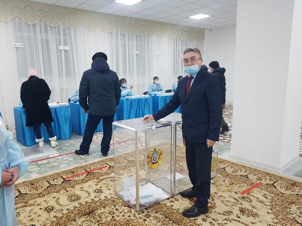 Наблюдатели в Кокшетау рассказали о соблюдении санитарных норм на избирательных участках