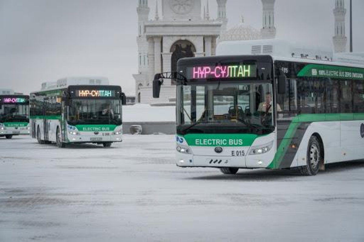 В Нур-Султане ограничат время работы автобусов