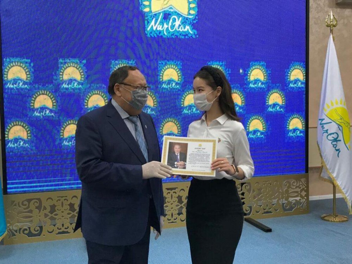 В Акмолинской области вручили благодарственные письма от Елбасы