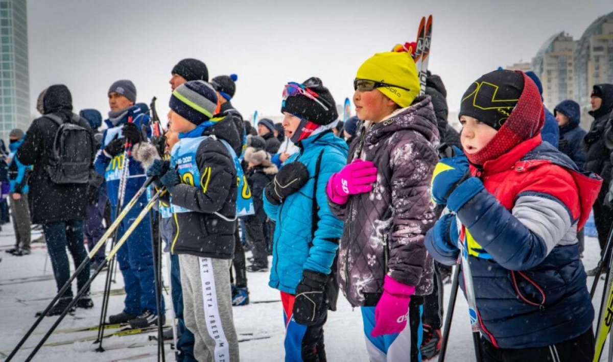 В Нур-Султане прошел ежегодный зимний фестиваль «Бұрқасын-2021»