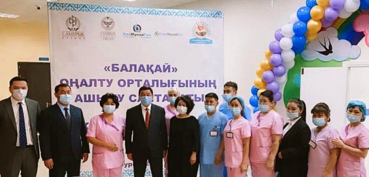 Реабилитационный центр для детей с особыми потребностями открылся в Жанаозене