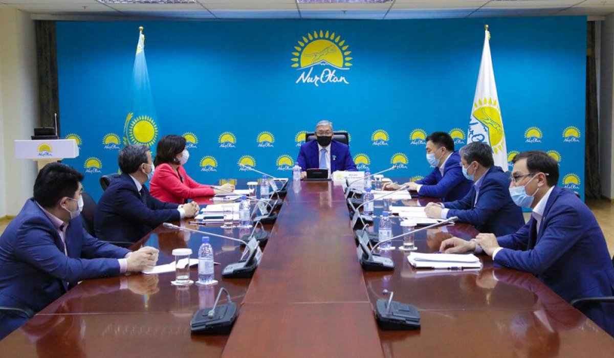 В Nur Otan обсудили проект новой системы уголовного правосудия