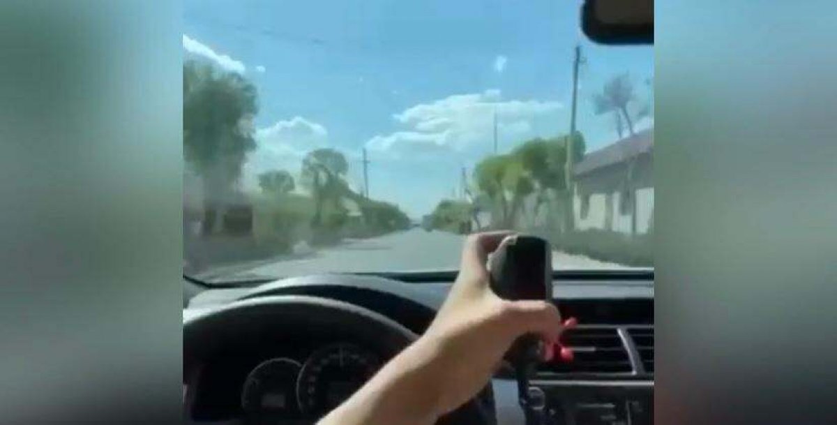 Водитель Camry устроил беспредел в Туркестане и потерял машину
