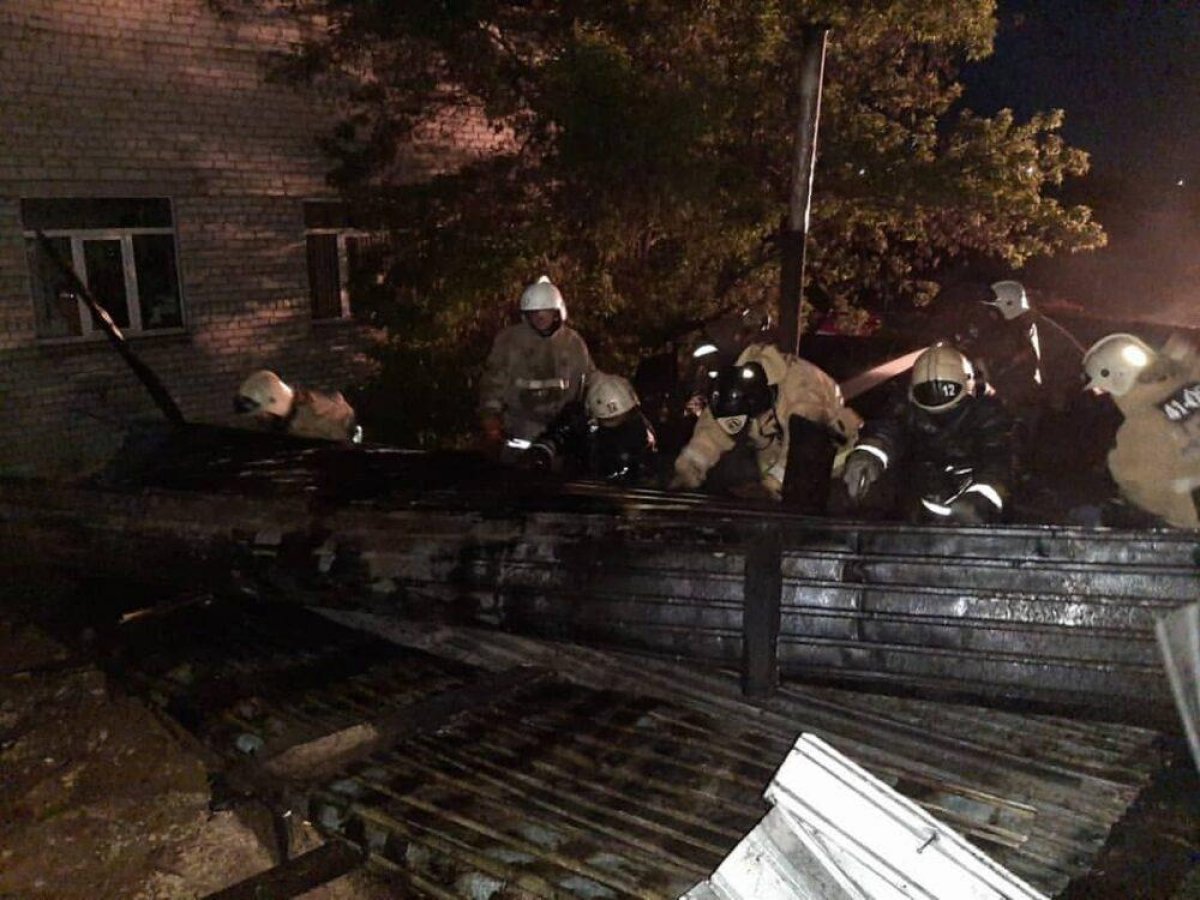 За ночь два крупных пожара произошло в Семее