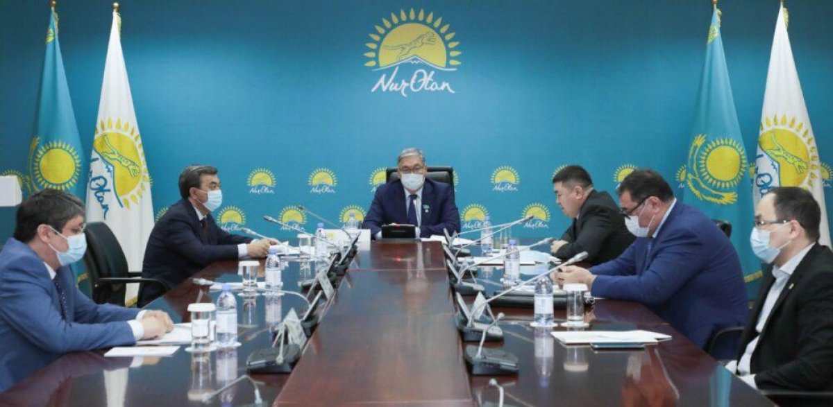 Вопросы совершенствования законодательства в области правоохранительной службы обсудили в Nur Otan