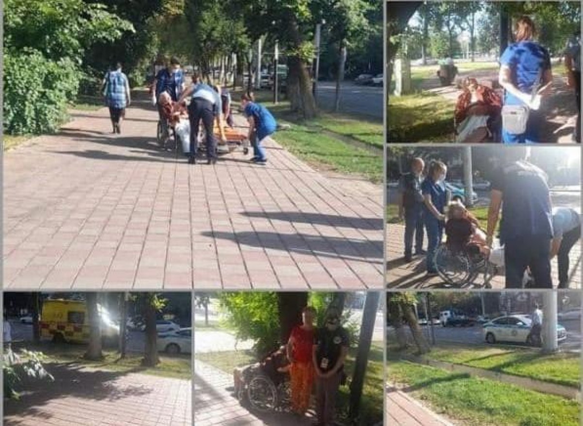 Скорая помощь в Алматы хотела оставить инвалида на улице без помощи