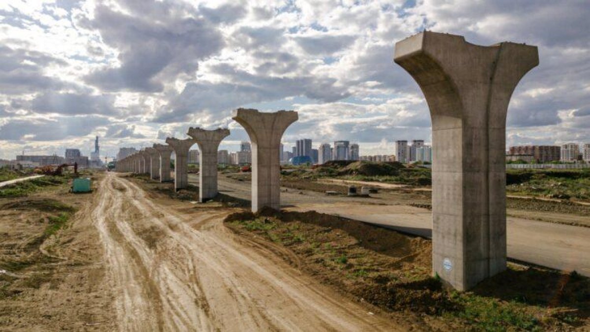 В столице возобновились строительные работы на LRT