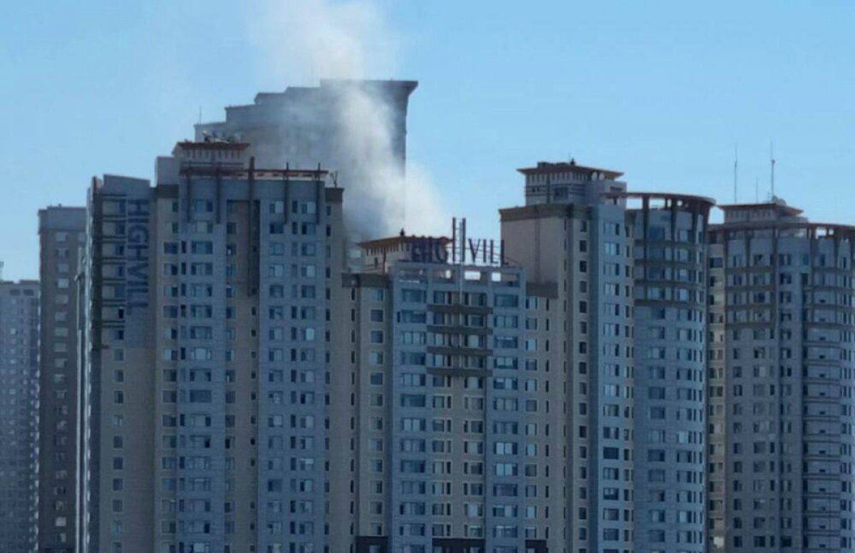 Пожар в Нур-Султане: загорелся ЖК Highvill