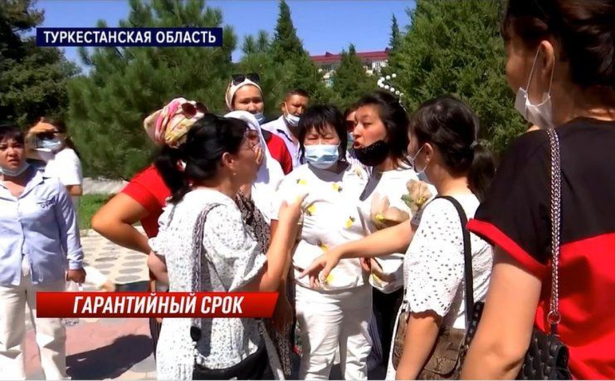 Бизнесвумен подрались из-за грантов в Кентау (видео)