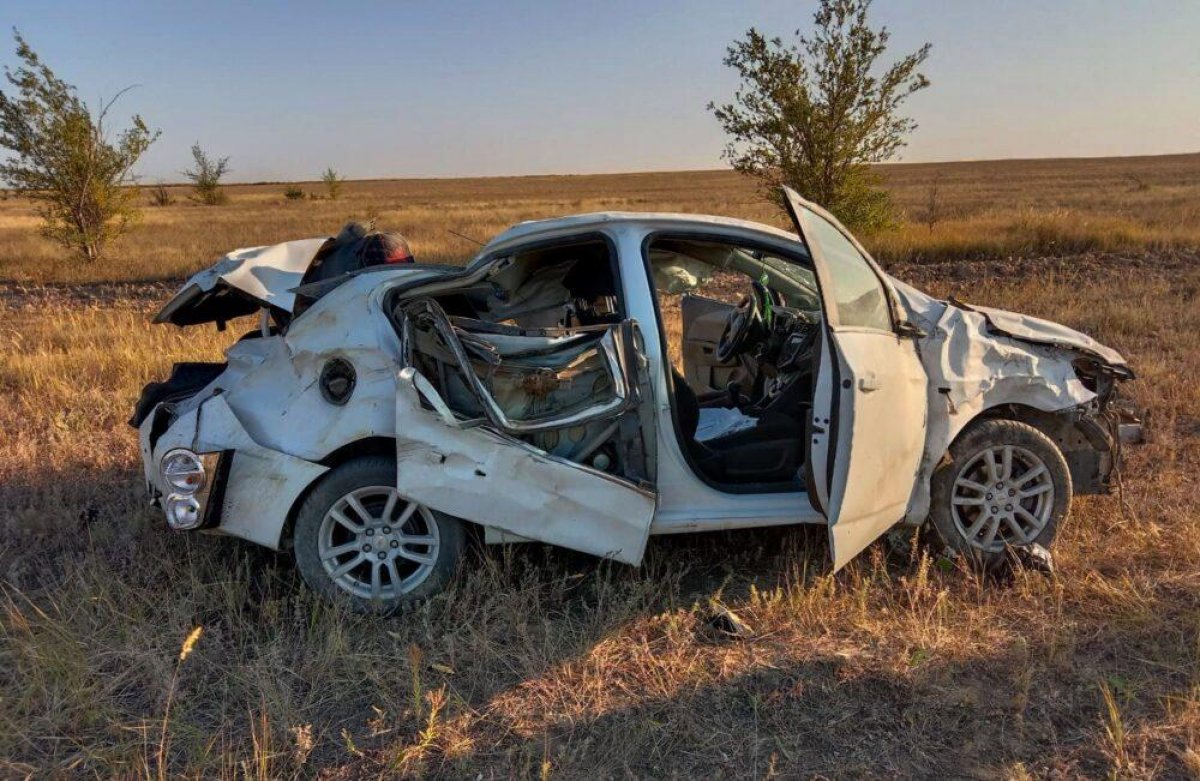 Два человека погибли в страшном ДТП на трассе Самара – Шымкент