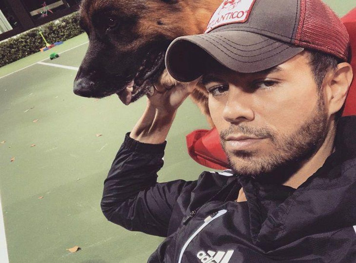 В Нур-Султане появились странные надписи про издевательства со стороны Энрике Иглесиаса