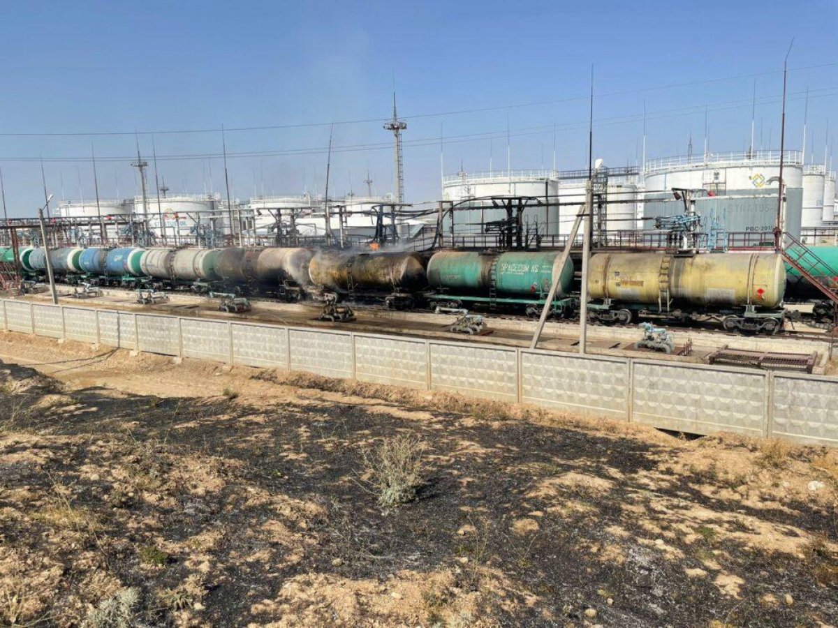 В Туркестанской области предотвратили взрыв цистерны с бензином