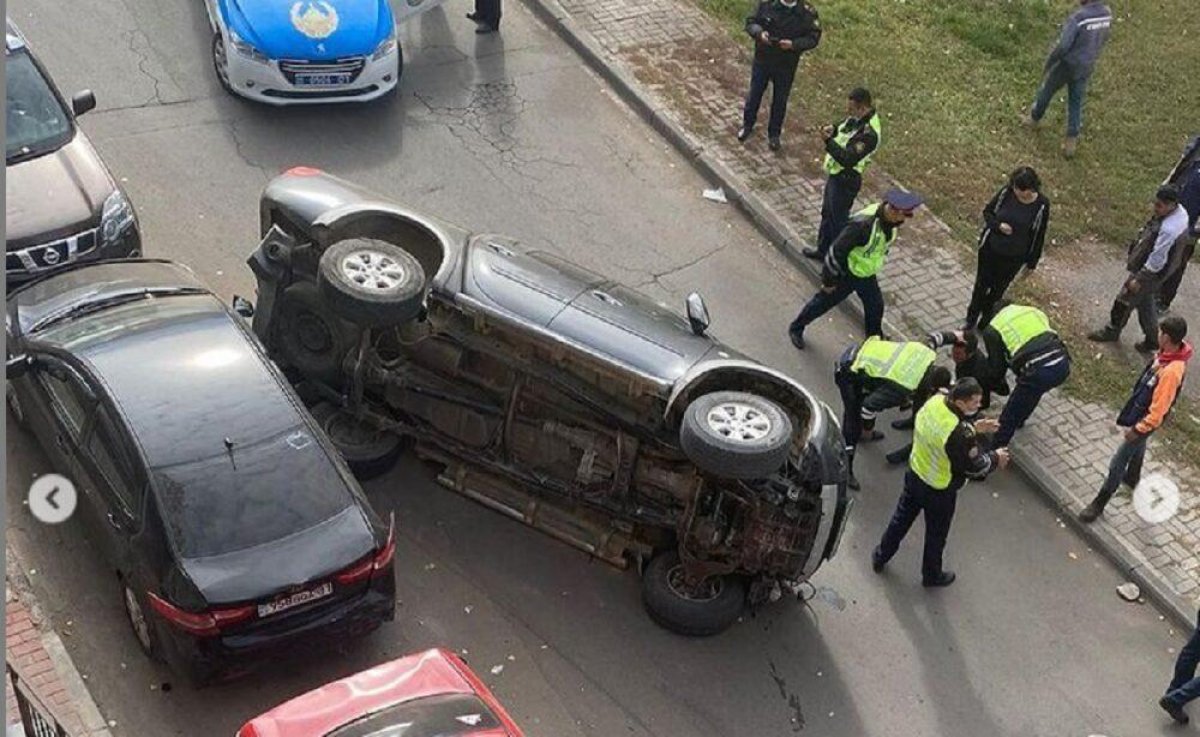 Автоугонщик сбил полицейского в Нур-Султане: в ДП рассказали, почему они  выбили лобовое стекло