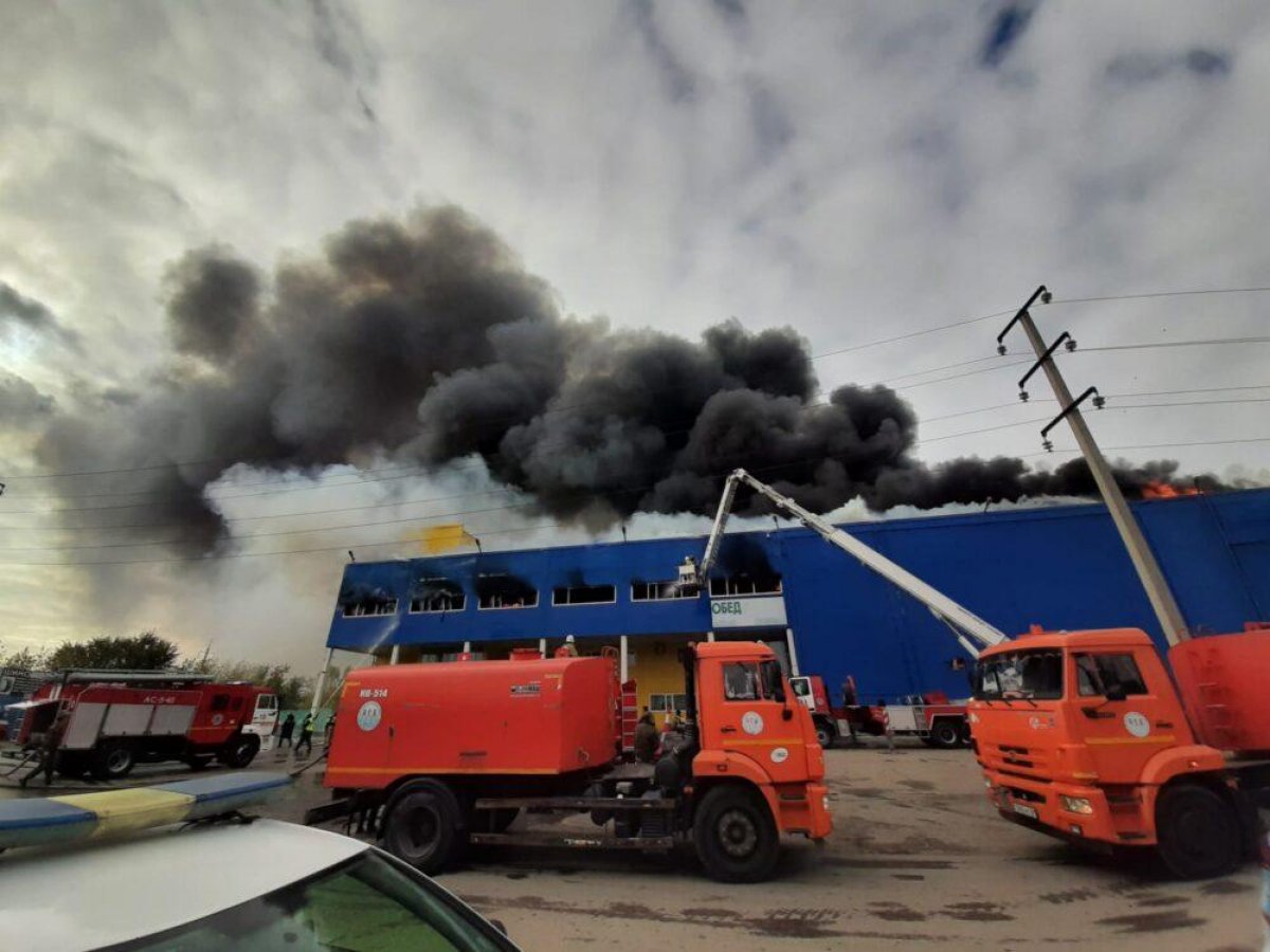 Астанчанка пострадала при пожаре в ТЦ «Астыкжан»