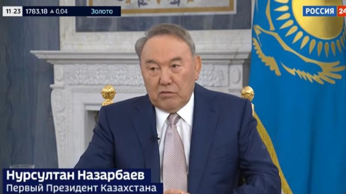 Елбасы дал интервью телеканалу "Россия 24"