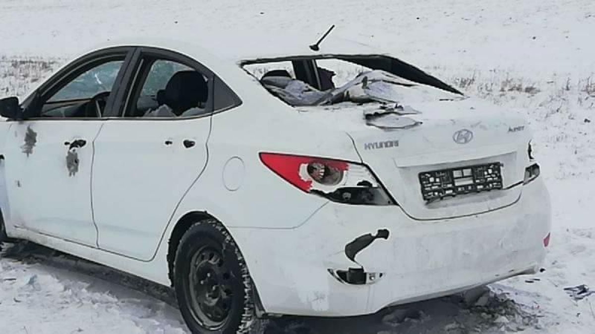 Автомобиль госслужащих обстреляли в СКО