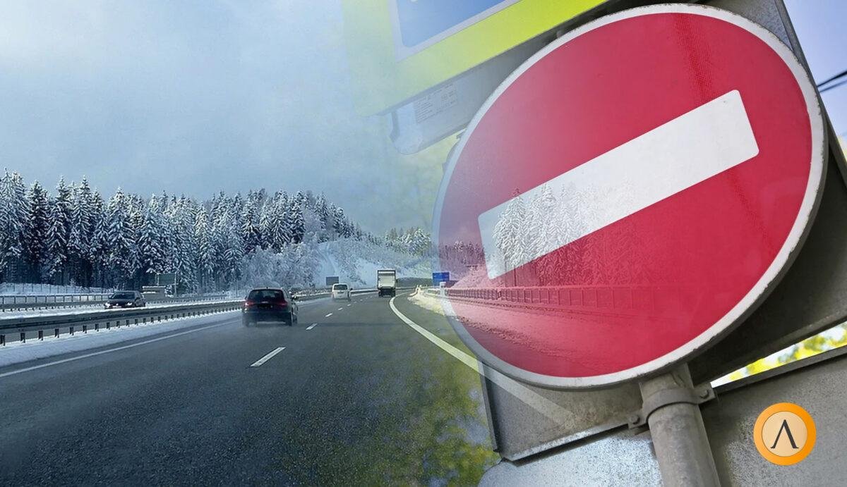 В Актюбинской области ограничили движение для всех видов транспорта