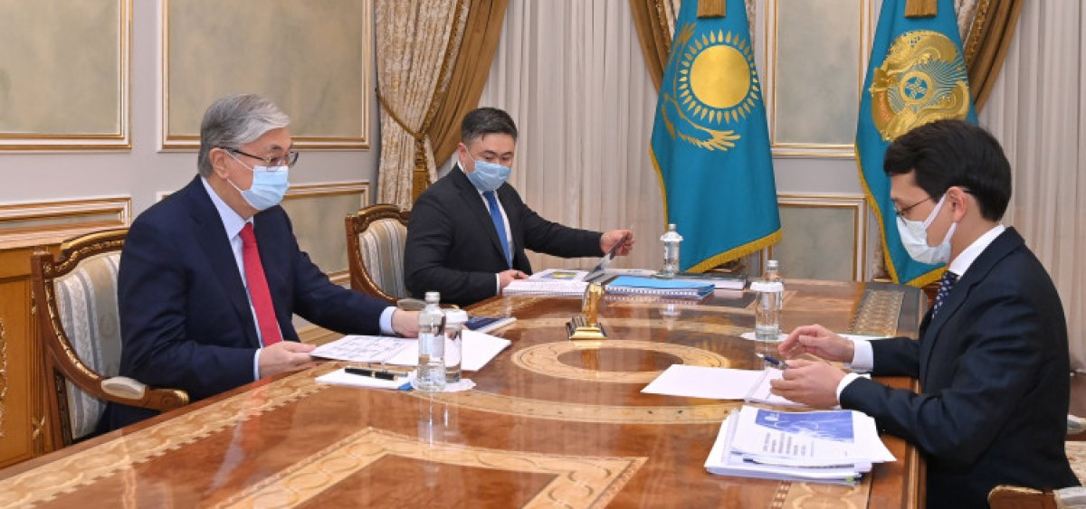 Мусин отчитался перед Президентом Казахстана