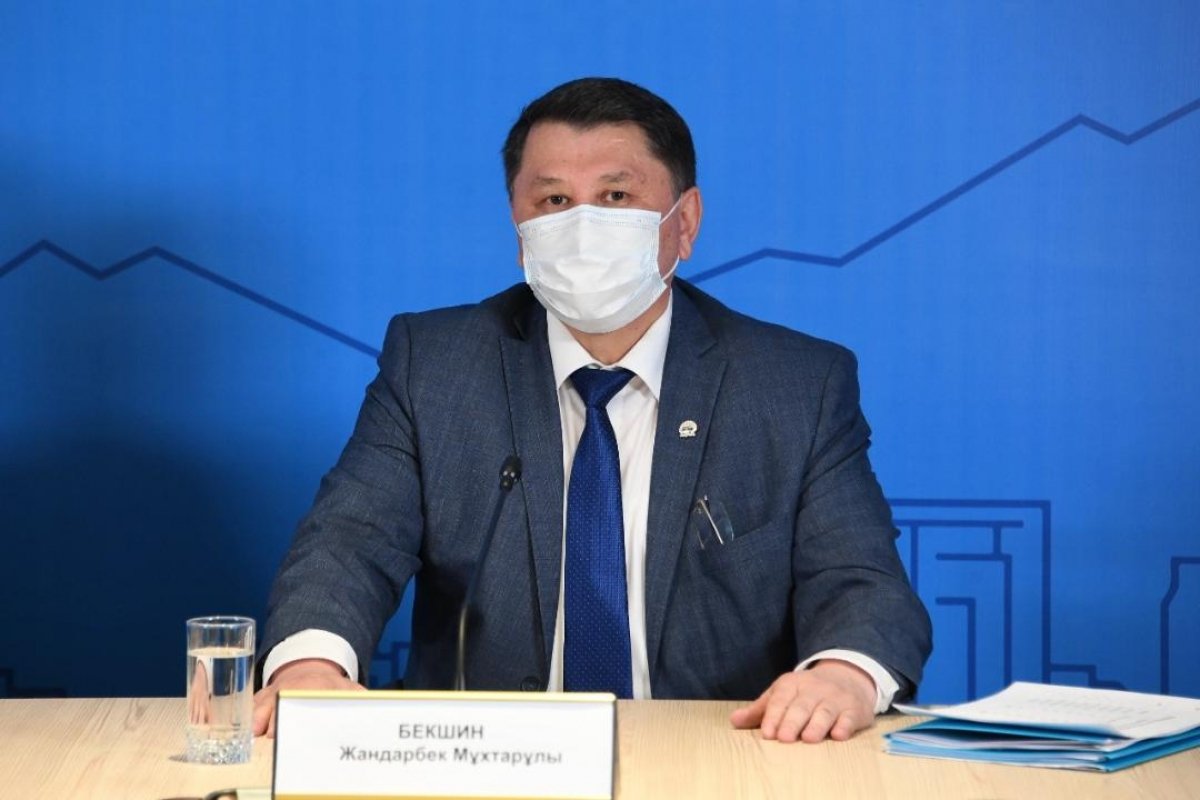 Главный санврач Алматы Бекшин покидает свой пост